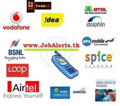 Jobs Available at Airtel, Reliance, Vodafone, TATA, Idea Call Centers