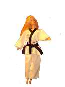 Karate Barbie Dolls and Martial Arts Joes