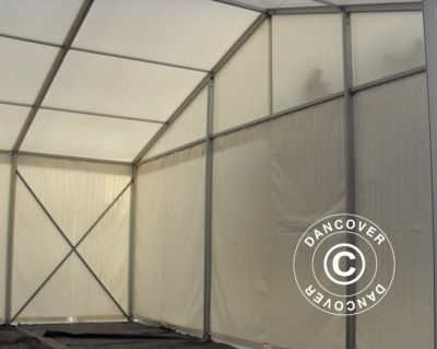 Storage tent aluminium 12 x 12 m