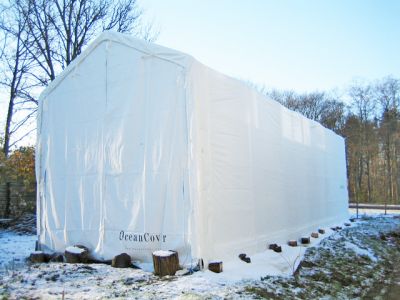 Boat Shelter Titanium 5 x 12 x 4,5 x 5,5