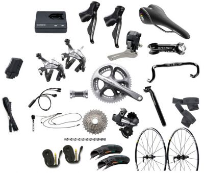 Shimano Dura-Ace Di2 10 Speed Build Kit.........1,300 usd