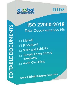 Readymade ISO 22000:2018 Documents