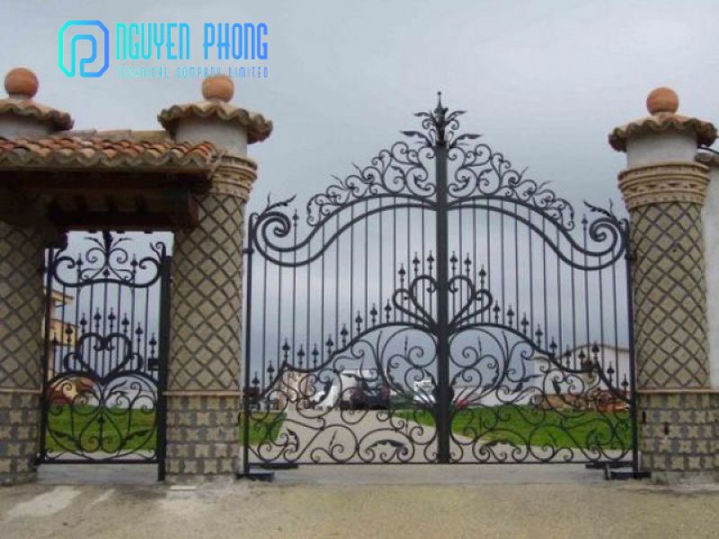 Custom Wrought Iron Gates, Driveway Gates, Metal Garden Gates