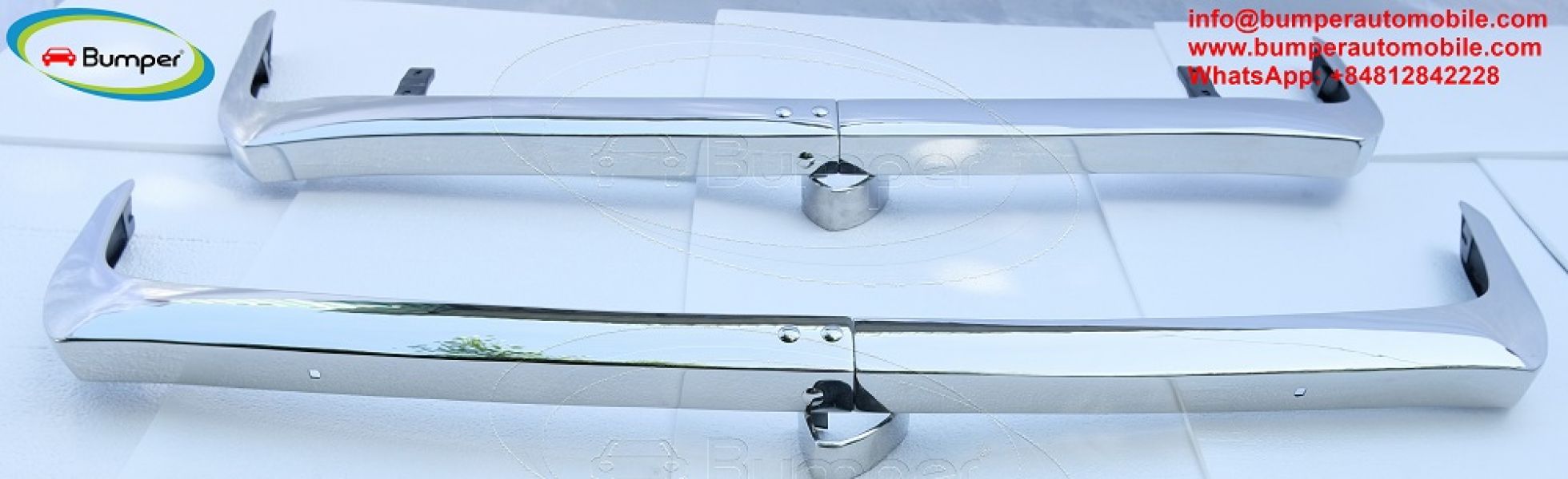 Front and Back bumper BMW 700 