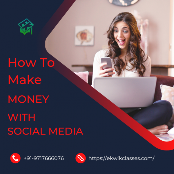 Make money on social media.