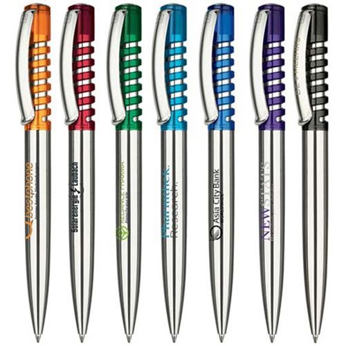 Wholesale Spring Chrome Clear Ballpen from China Cheap Spring Chrome Clear Ballpen Suppliers