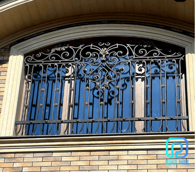 OEM vintage wrought iron window grilles