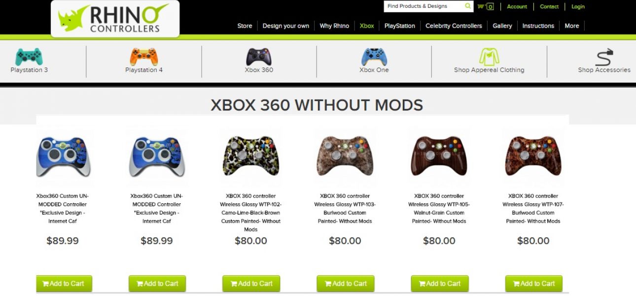 Personalize Xbox One Controllers, Custom Xbox 360 Controller
