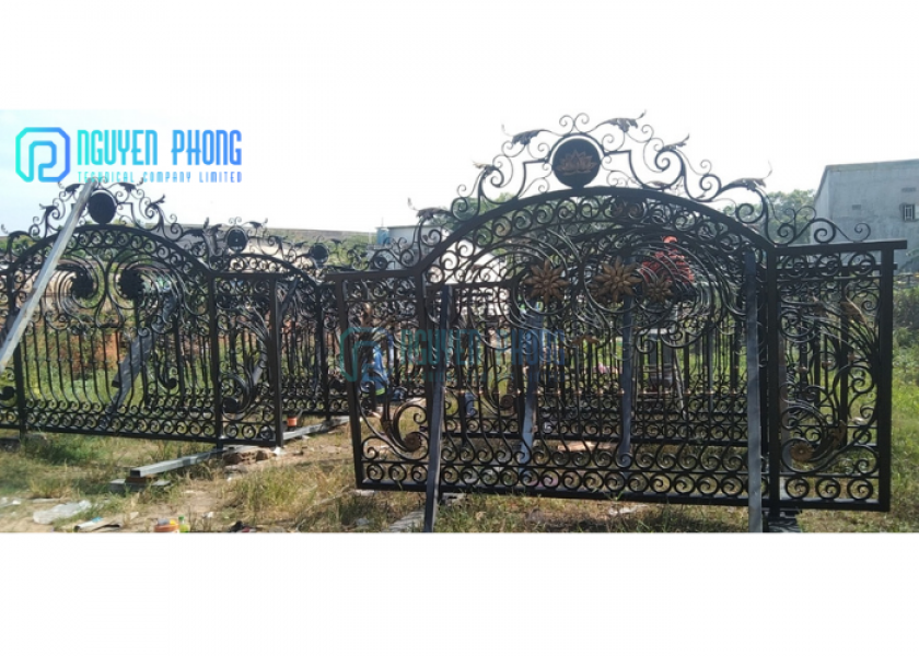 Top selling wrought iron fence panels