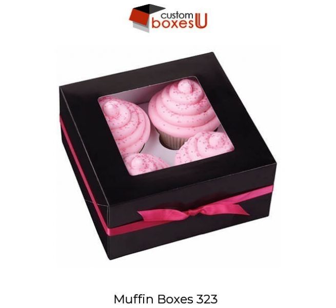 Order now muffin boxes wholesale with creative design in the USA