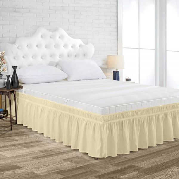 Buy 16 inch drop bed skirt queen at Comfort Beddings