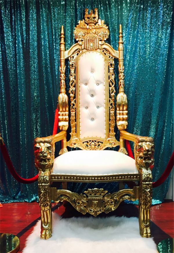 Get the best throne chairs for rent from The Brat Shack