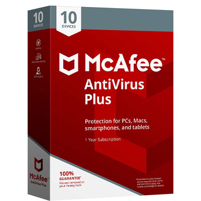 Buy McAfee AntiVirus Plus