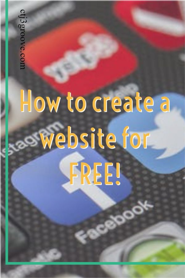  Create a Website for FREE!