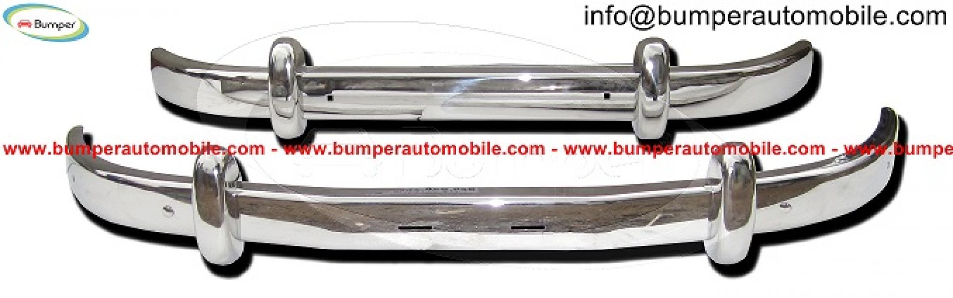 Front and Rear bumpers of Saab 93 (1956-1959)