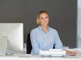 Part-time Medical office receptionist.