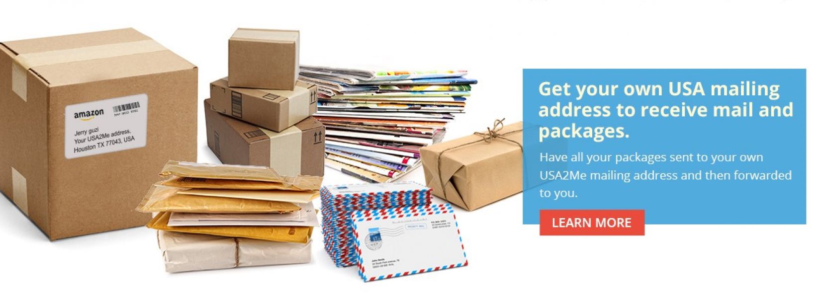 US Mail Service and Package Forwarding Services | USA2ME