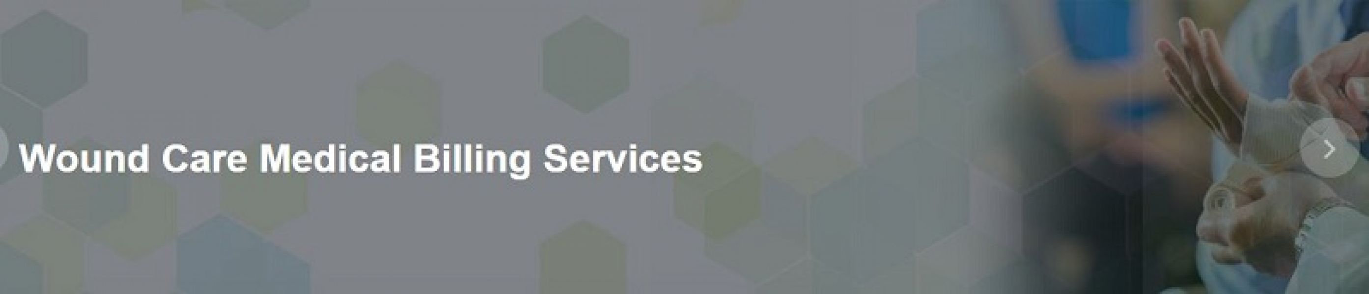 Wound Care Medical Billing Services