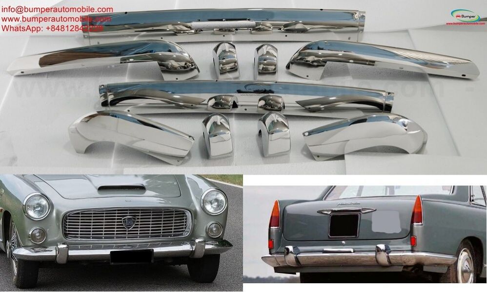 Lancia Flaminia Pininfarina coupe bumpers (1958-1967)