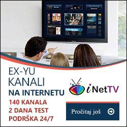 INet Tv 140+ EX YU channels, your tv on the move