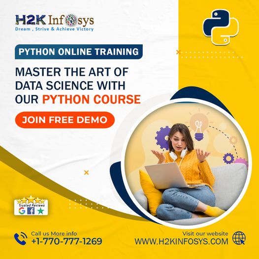 Enhance your skills in Python with H2k Infosys: