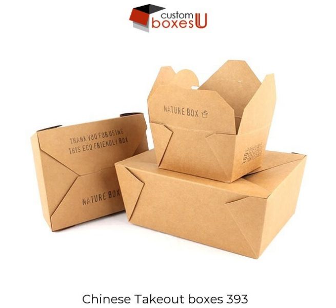 Stunning Chinese take out packaging that is in demand