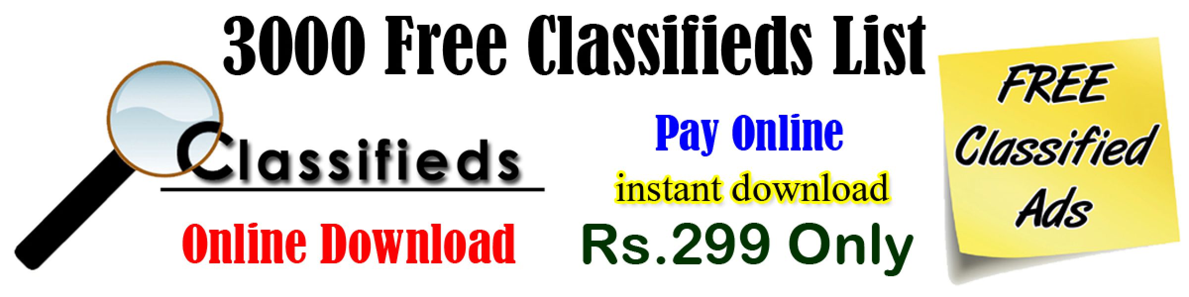 Free Classified Site List 2020  Best Free Classifieds India