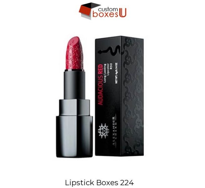 Lipstick box packaging with unique printing designs in USA