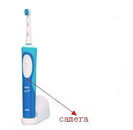 Kajoin 1280x960 Motion Detection Spy Toothbrush Hidden Bathroom Spy Camera DVR 16GB