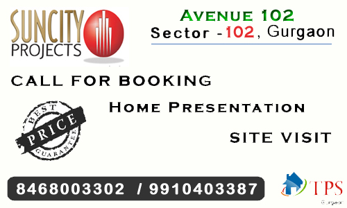  Suncity Avenue 102 Affordable Housing Gurgaon @ 8468003302