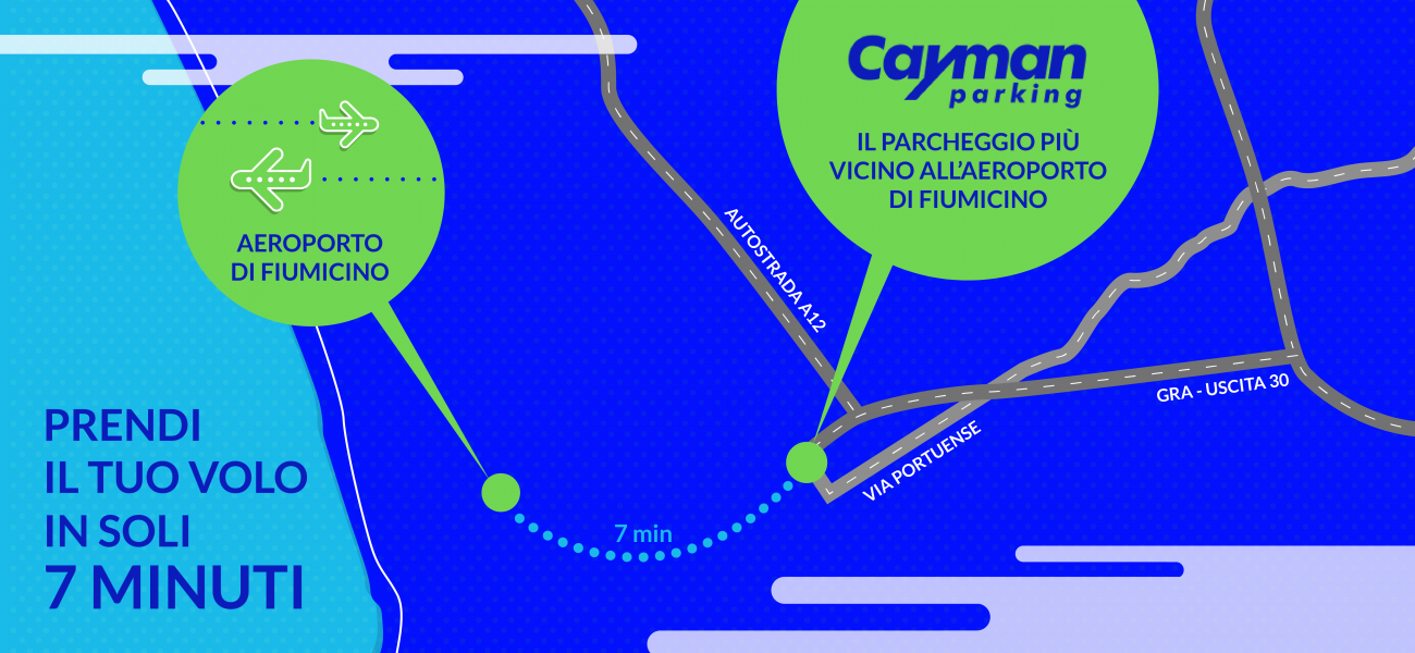 Parcheggio Aeroporto Fiumicino | CaymanParking