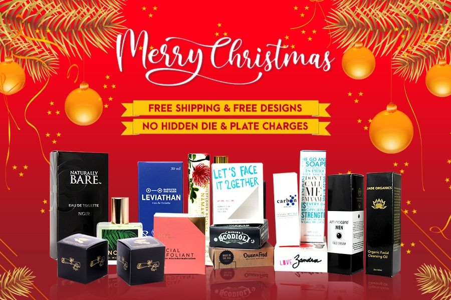 Custom Christmas Gift Packaging Boxes