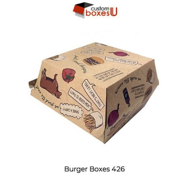 Enhance your sale with white Burger box in USA
