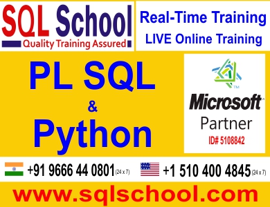 Python Real time Classroom Training @ SQL School