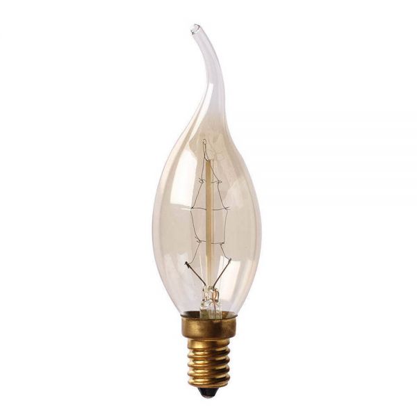 Dimmable C35 E14 60W Industrial Vintage Filament Bulb