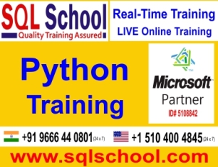 Best Project Oriented Online Training On Python @ SQL School