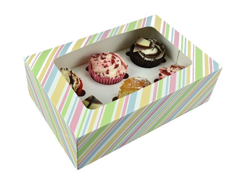 Get Upto 40% Discount On Custom Cupcake Boxes