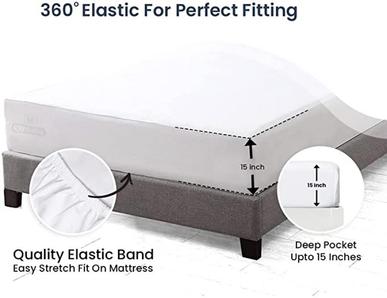 Buy Buttery Soft & Comfortable Luxury Queen Sheet Set at SGI Bedding. These sheets come with perfect 4 pieces 1 fitted sheet,1 flat sheet & 2 soft pillowcases that complete your bedroom bedding. Our sheets are lightweight, comfortable in your bed & give you a long-lasting experience. Queen Sheet set are made of microfiber & cotton fabric. If you are interested in this product, so you can easily purchase them.