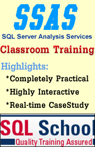 Project Oriented SSAS  Practical Classroom Training 