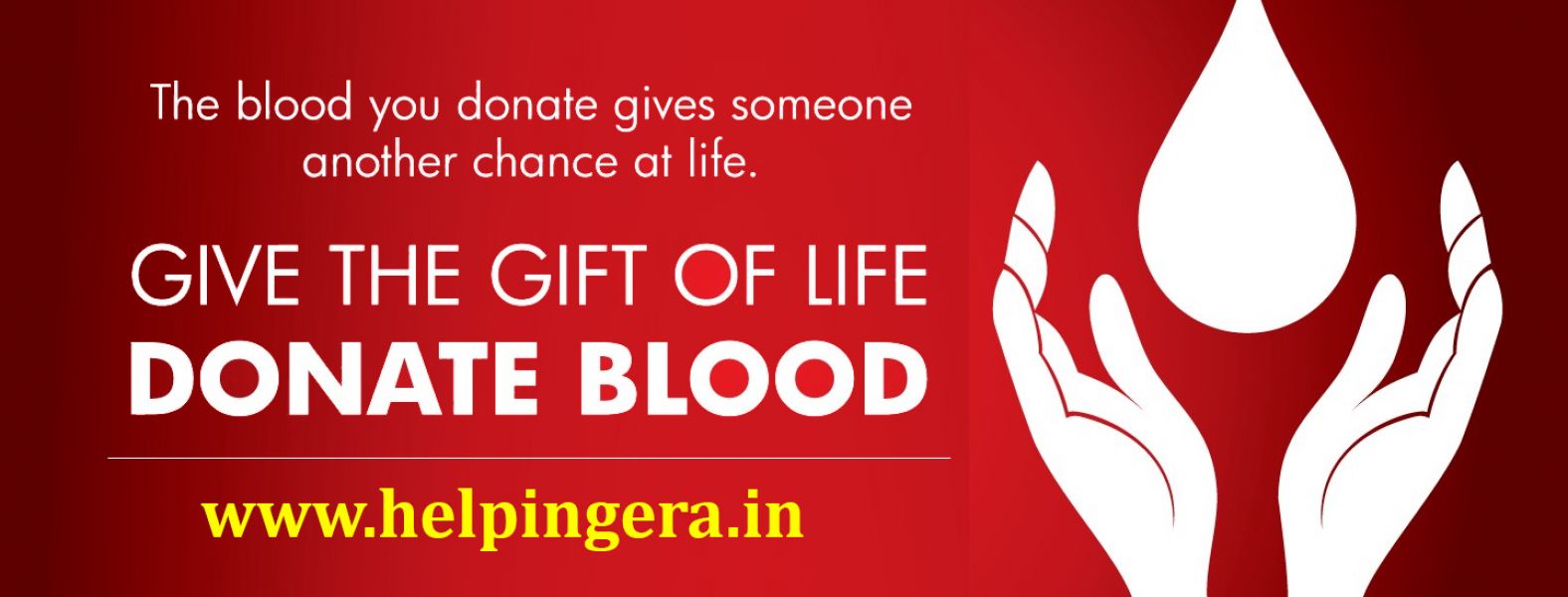 BLOOD DONATION | DONATE BLOOD SAVE LIVES | www.helpingera.in