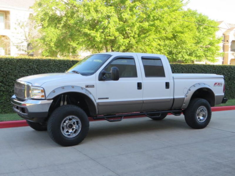 2002 Ford F-250 Powerstroke Lariat Crew Cab 4x4 Diesel