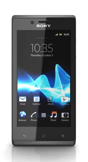Sony Xperia J  (Silver-66831)