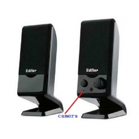 1080P HD Computer speaker Hiden Spy Camera DVR 32GB