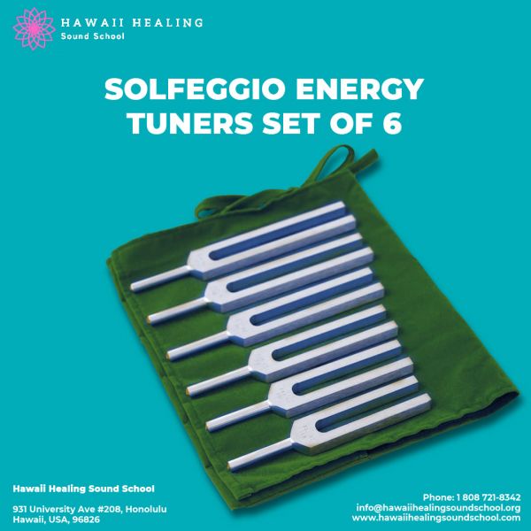 Master the endocrine functions with the Solfeggio tuning forks for sound healing frequencies!