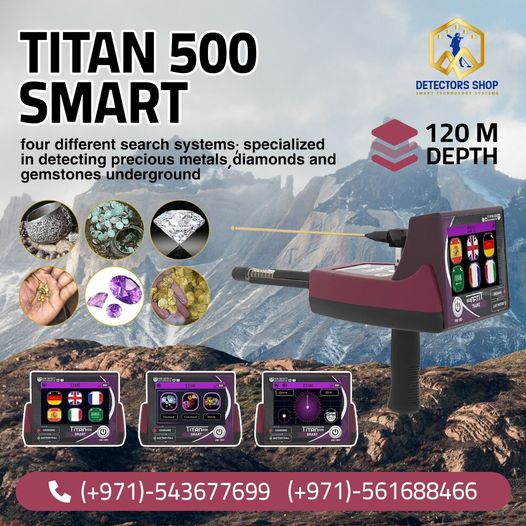TITAN 500 SMART the best diamonds detector in UAE