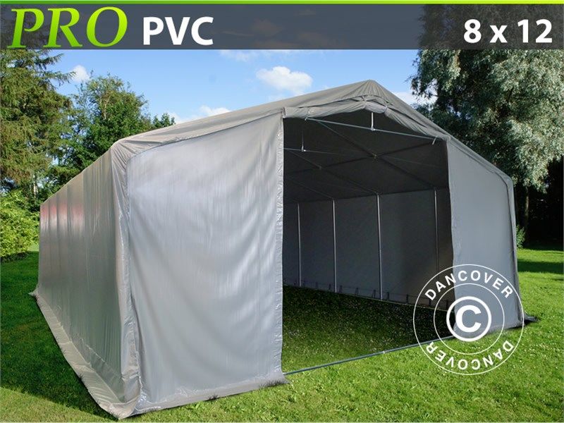 Storage shelter PRO 8x12x4,4m PVC