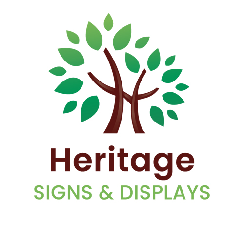 Heritage Printing, Signs & Displays- Retractable Banner Stands