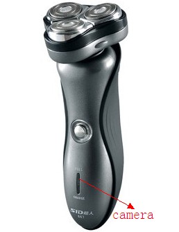 Kajoin Bathroom Spy Camera Razor Hidden motion detection Spy Camera DVR 16GB