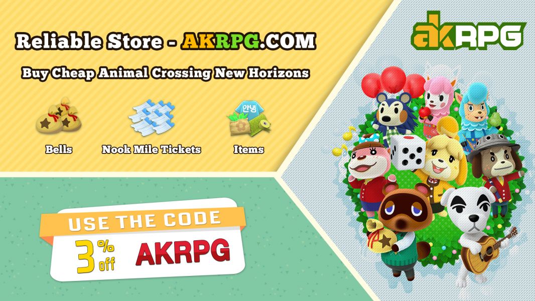 Buy Animal Crossing Nook Miles Tickests On Akrpg.com