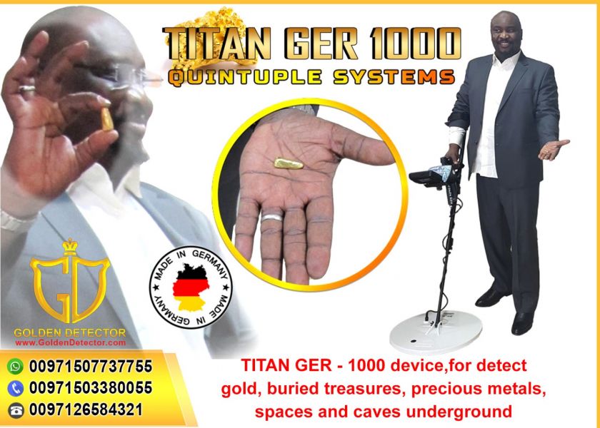 Titan Ger 1000 5 system for gold detector